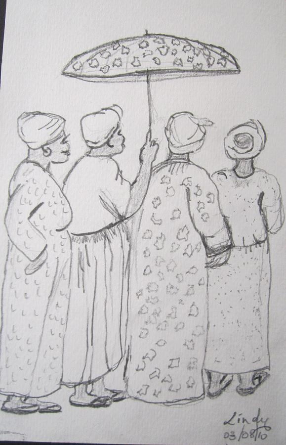 Baptist Ladies Painting by Jennylynd James