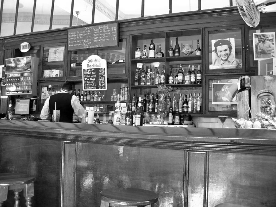 Bar in Old Havana Photograph by Lynn Bolt