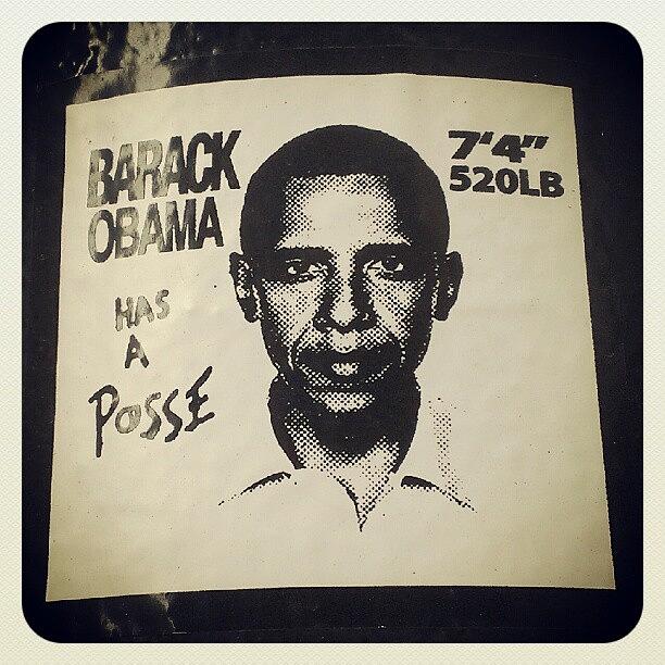 Chicago Photograph - Barack Obama Has A Posse. #chicago by C K