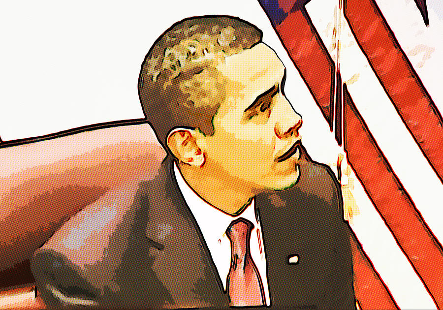 Barack Obama Digital Art