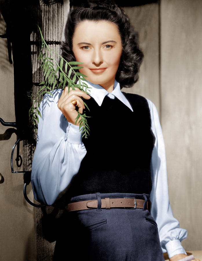 Barbara Stanwyck, Ca. 1947 Photograph by Everett - Fine Art America