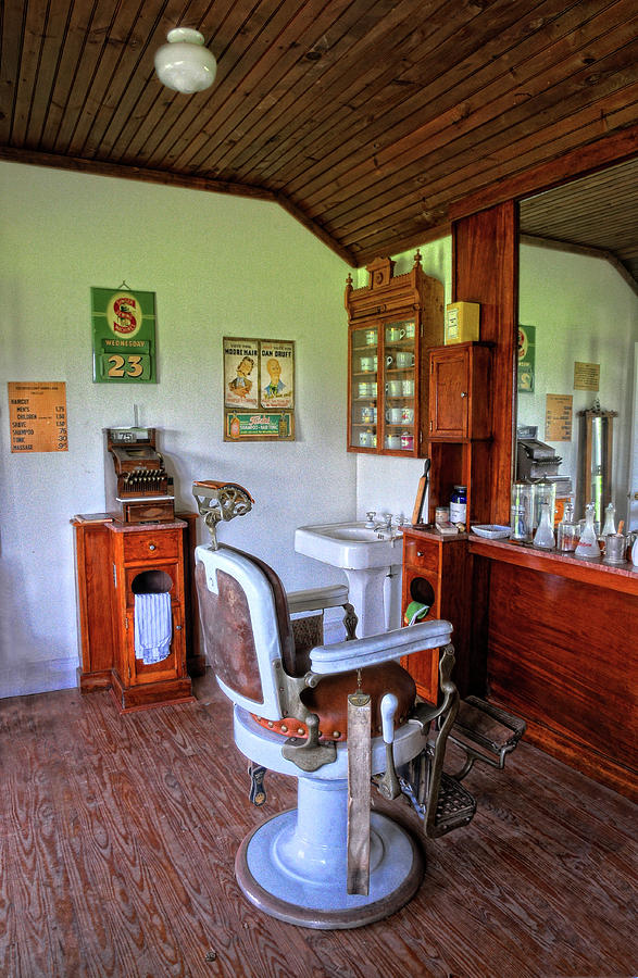 Barber Shop 2 Photograph by Dave Mills