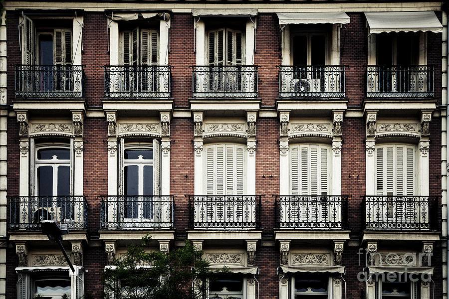 Barcelona Balconies Photograph by RicharD Murphy