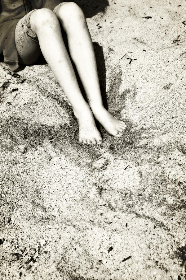 Beach Photograph - Barefoot In The Sand by Joana Kruse
