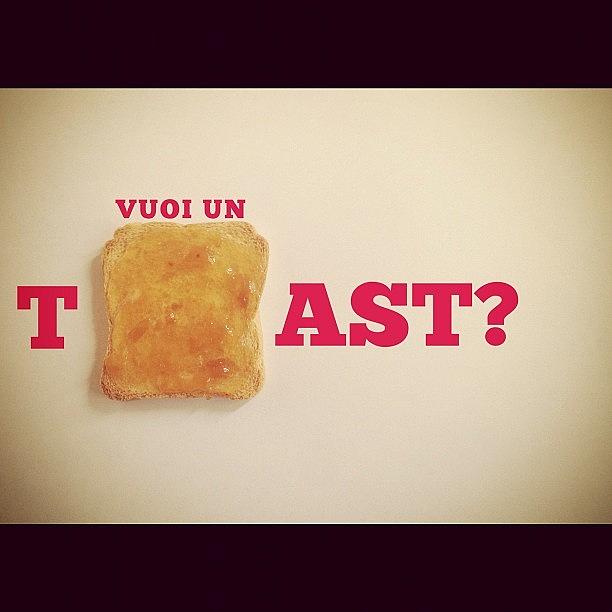 Toast Photograph - #barletta #breakfast#toast#jam#phonto by Domenico Lamonaca