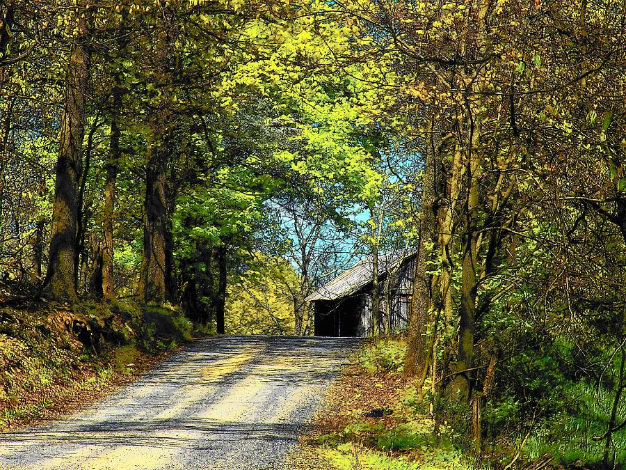 Barn Down the Road Photograph by Joyce Kimble Smith