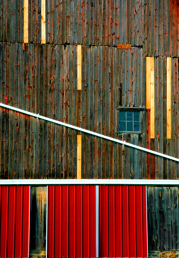 Barn Graphics Photograph by Steven Ainsworth