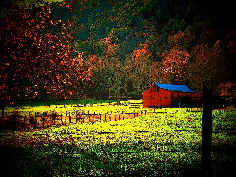 Barn in West Virginia Photograph by Joyce Kimble Smith