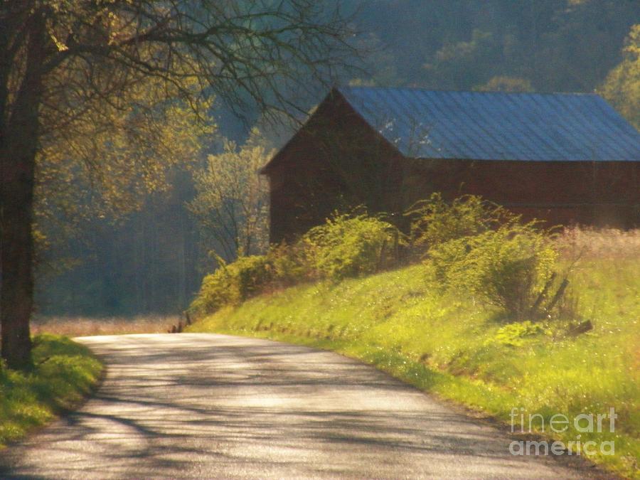 Barn on a Country Road Photograph by Joyce Kimble Smith