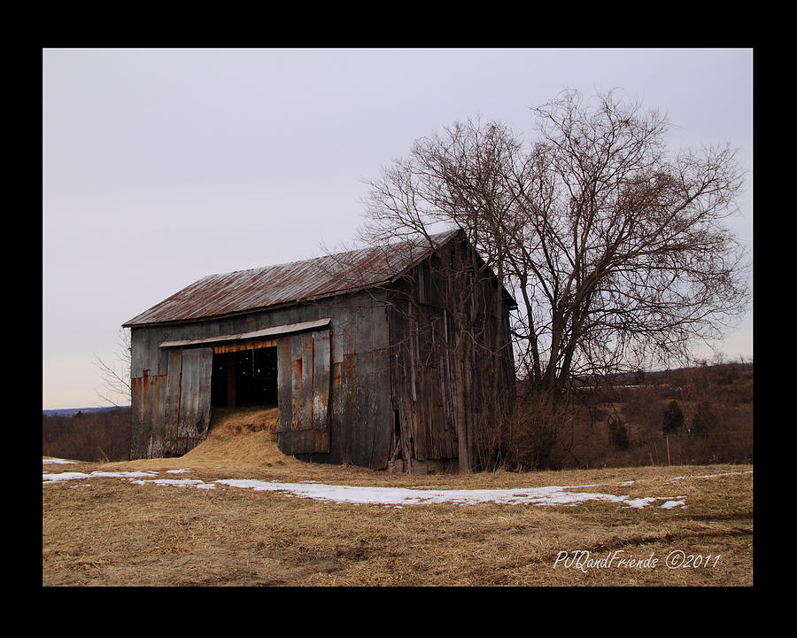 Barn on Overload Photograph by PJQandFriends Photography