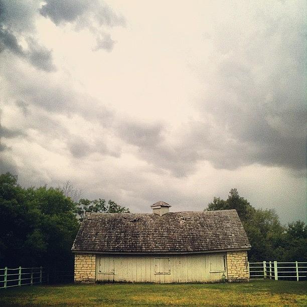 Barn Photograph - #barn #woods by Esther Huynh