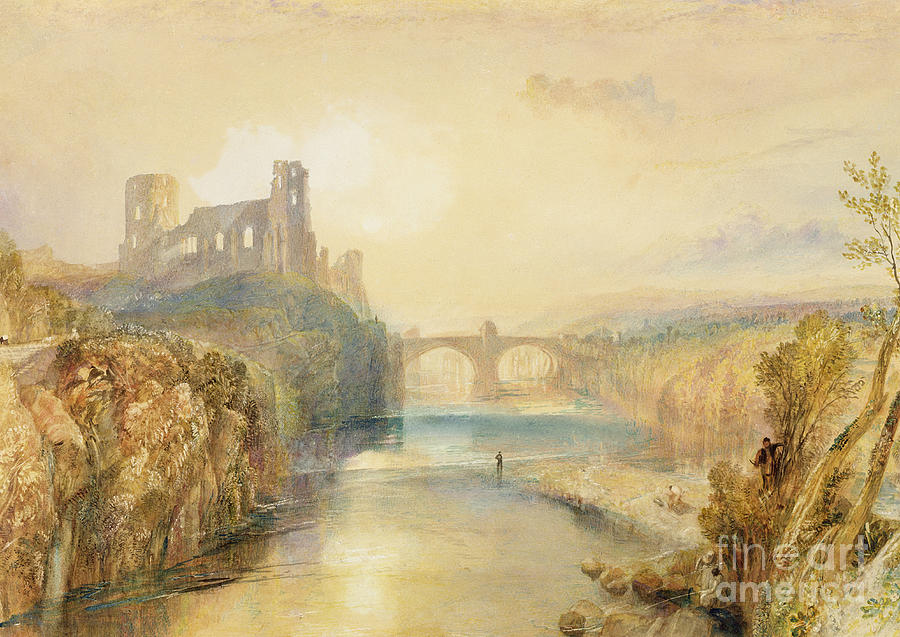 Barnard Castle  Painting by Joseph Mallord William Turner