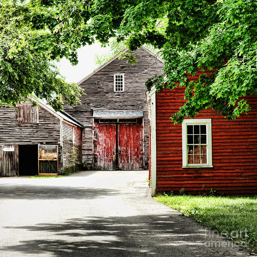 Barn Photograph - Barns by HD Connelly