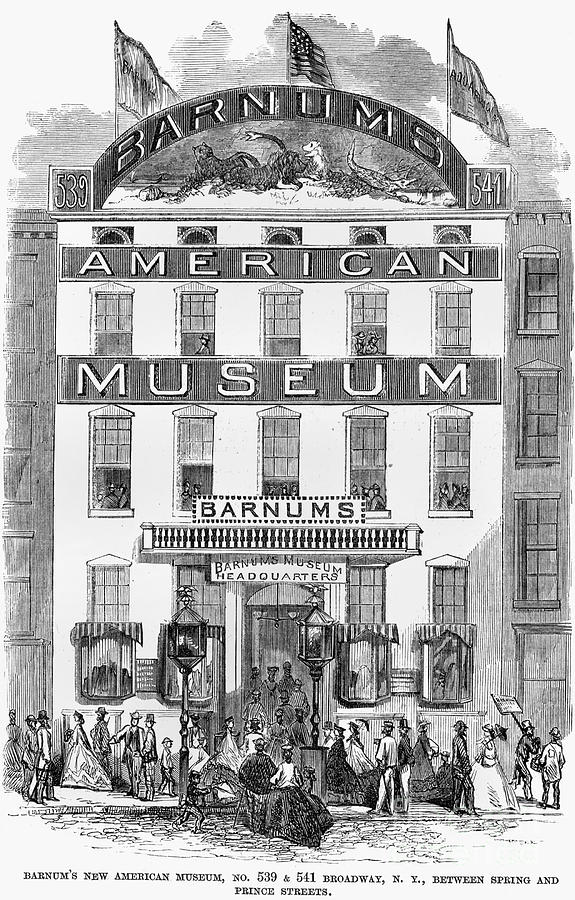 Barnums Museum 1865 Photograph By Granger Fine Art America