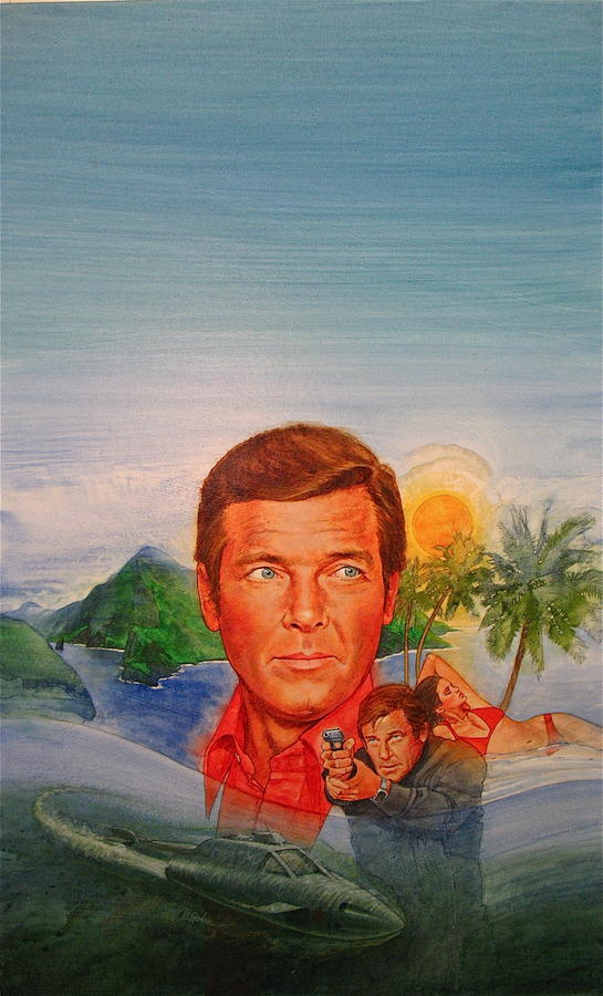 Roger Moore Painting - Barracuda Run by Cliff Spohn