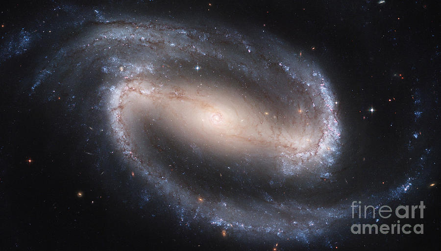 Barred Spiral Galaxy Ngc 1300 Photograph by Stocktrek Images