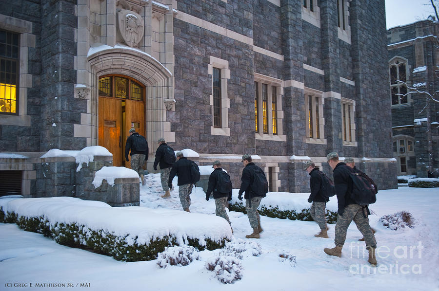 Bartlett Hall at West Point NY Photograph by Greg E Mathieson Sr - Fine ...