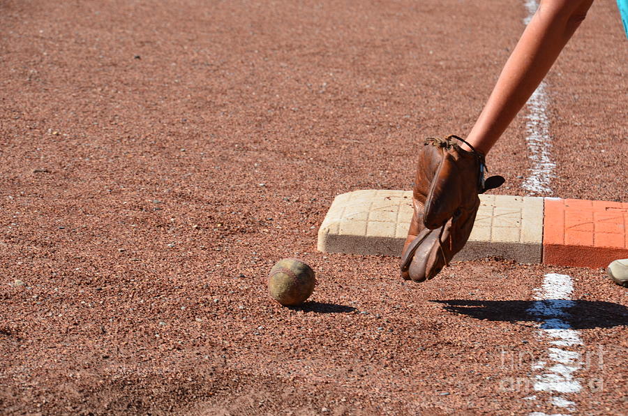 baseball and Glove Photograph by Randy J Heath