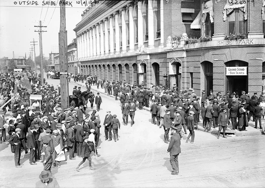 Baseball. Crowds At Shibe Park Photograph by Everett - Fine Art America