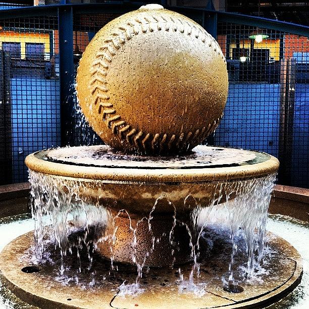 Baseball Photograph - Baseball Statue by Carlos Shabo