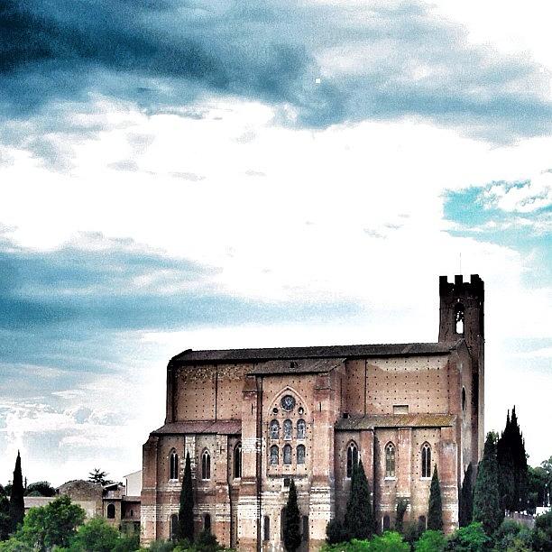 Toscana Photograph - Basilica Di San Dmenico, Siena by Tuscany Gram