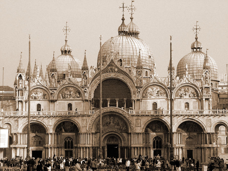 Basilica of San Marco Photograph by Donna Corless