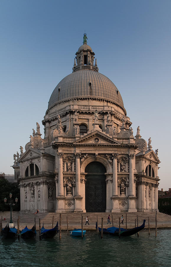 Basilica of Santa Maria della Salute Venice Photograph by Roger Mullenhour