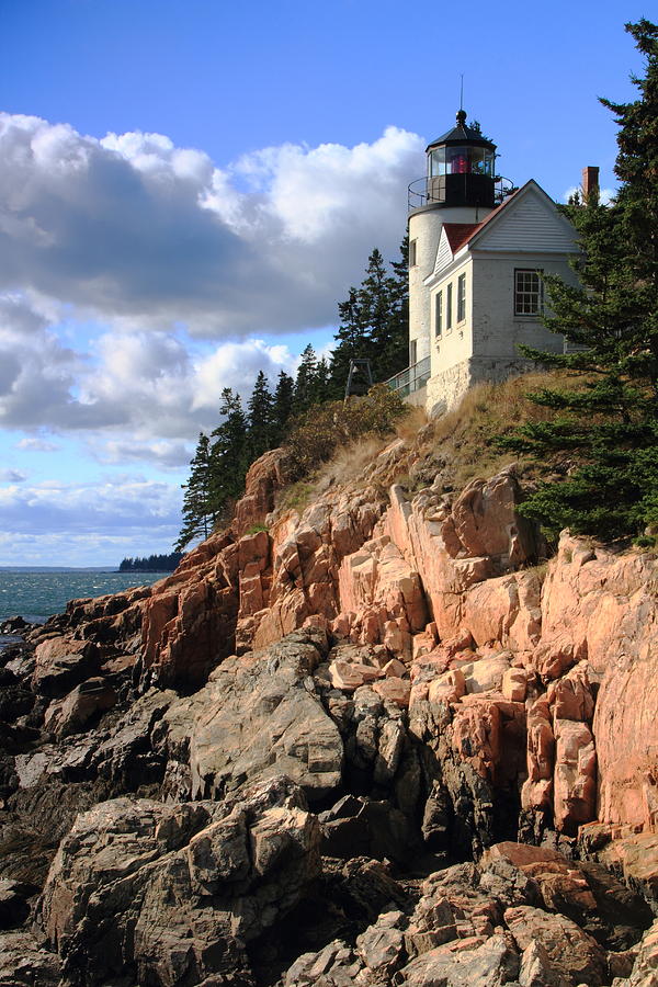 Bass Harbor Head Lighthouse Photograph by Roupen Baker