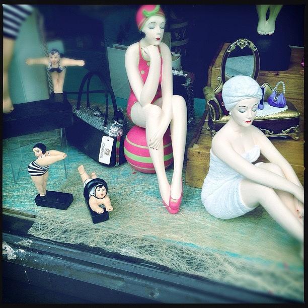 Foresthill Photograph - Bathing Beauties In Window. #queens by Bonnie Natko