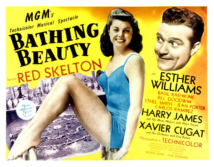 Bathing Beauty Esther Williams Red Photograph By Everett
