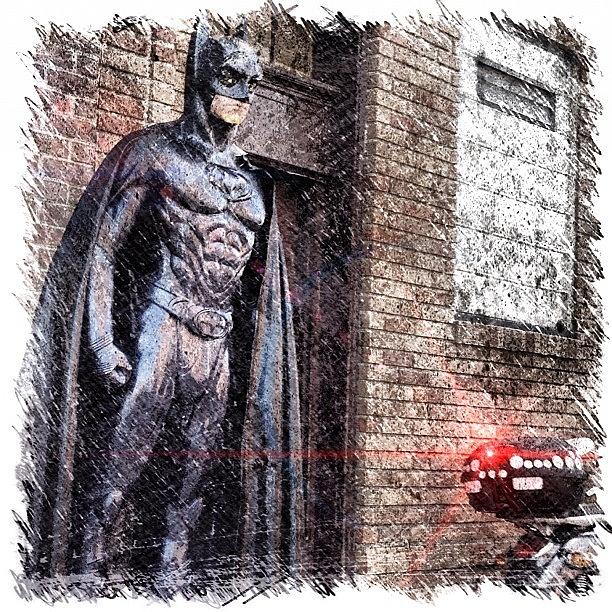 Batman Movie Photograph - Batman In Philly? by Fred Lambert