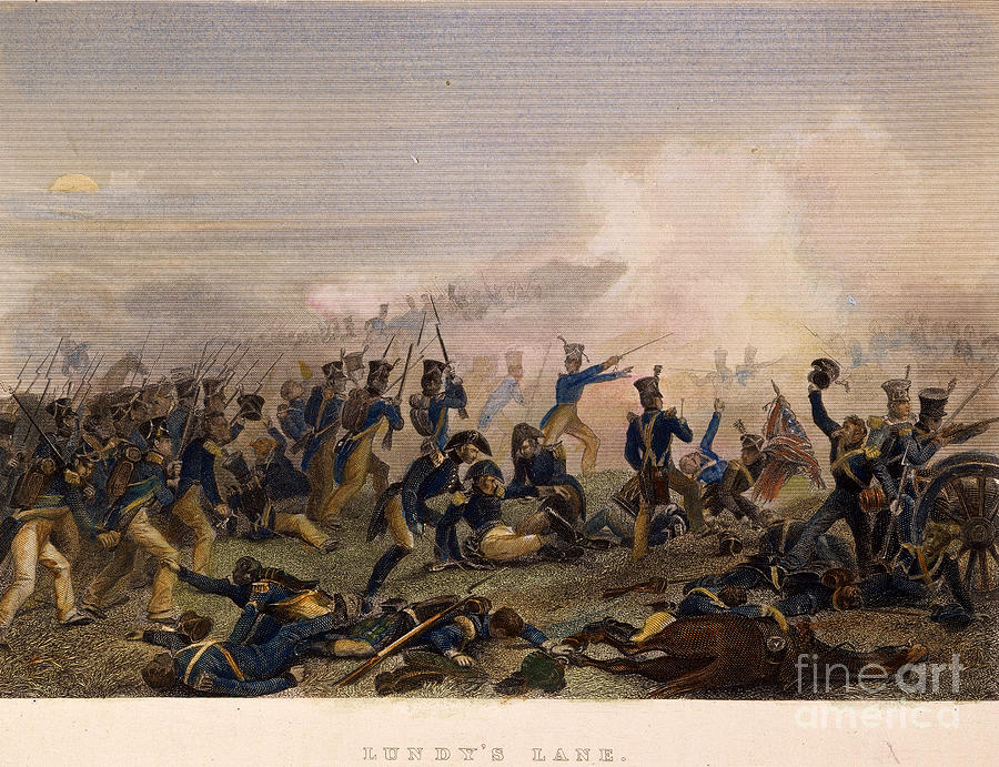 Battle Of Lundys Lane, 1814 Photograph by Granger