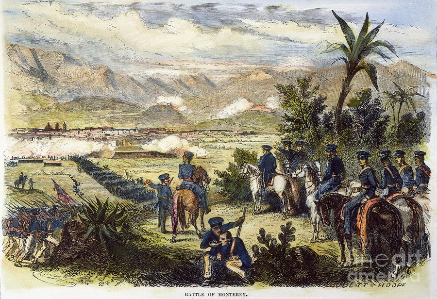 Horse Photograph - Battle Of Monterrey, 1846 by Granger