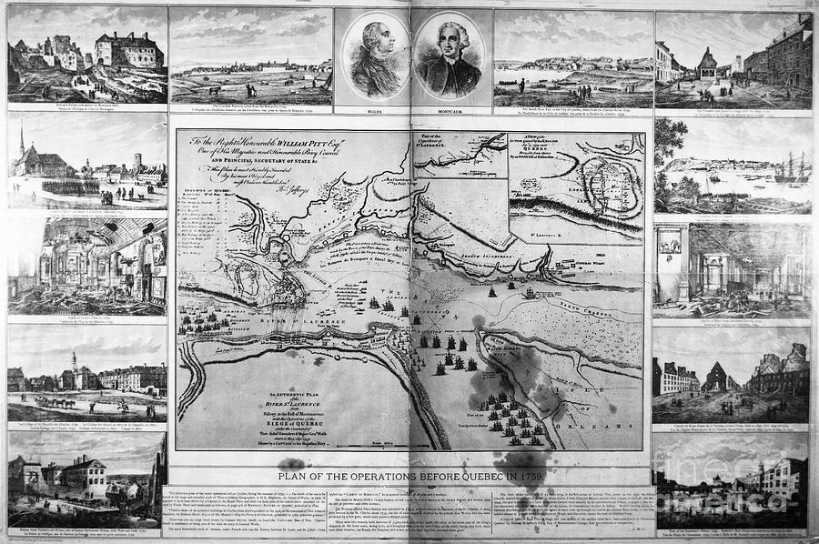 Battle Of Quebec, 1759 Photograph by Granger