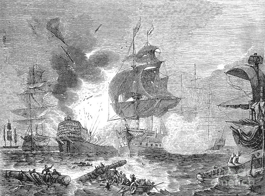 Battle Of The Nile, 1798 Photograph by Granger