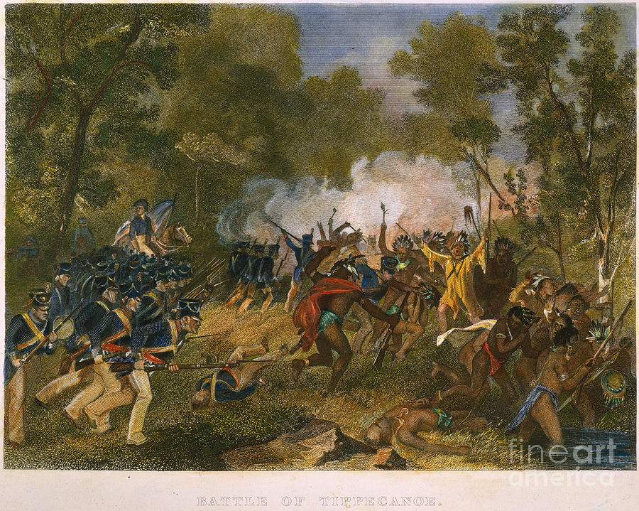 Battle Of Tippecanoe, 1811 Photograph by Granger