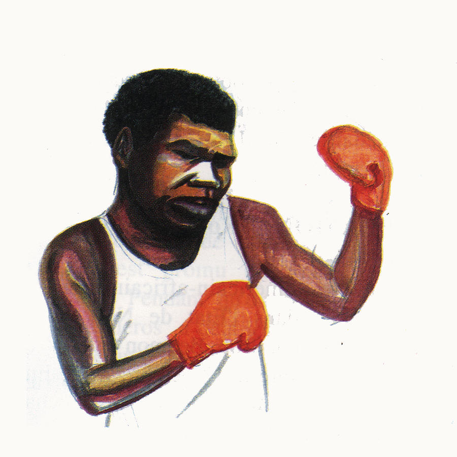 Battling Siki Painting by Emmanuel Baliyanga | Fine Art America