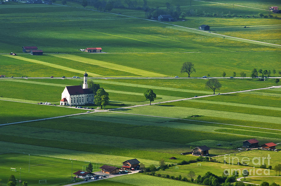 Bavarian countryside Photograph by Andrew  Michael
