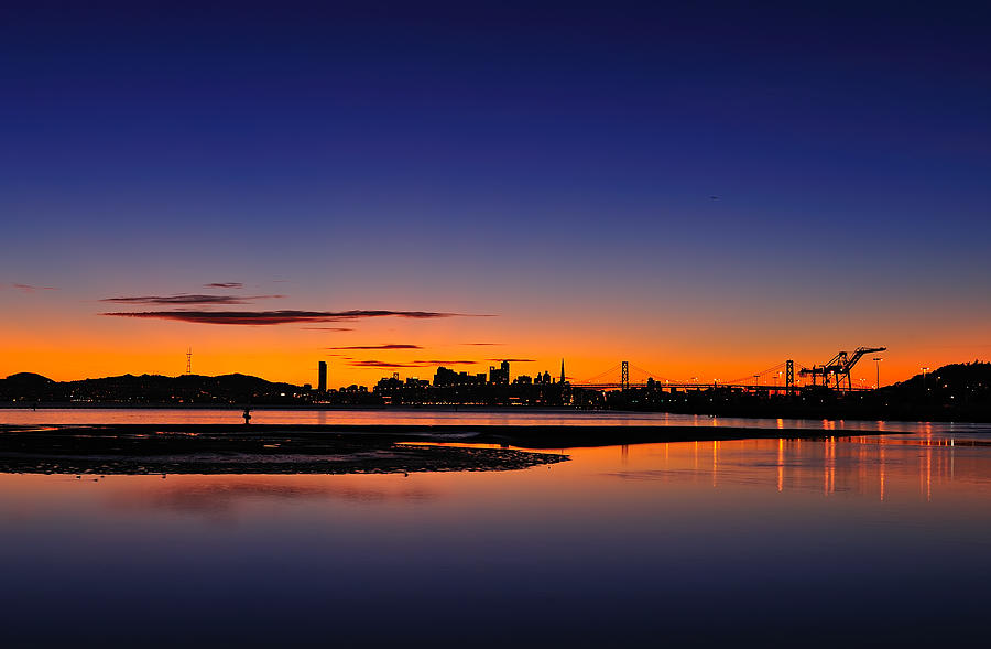 San Francisco Photograph - Bay Area Sunset by Richard Leon