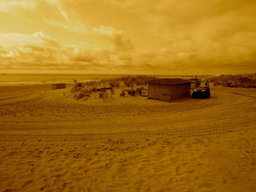 Landscape Photograph - Baywatch. Where is Pam Anderson by Joe  Burns