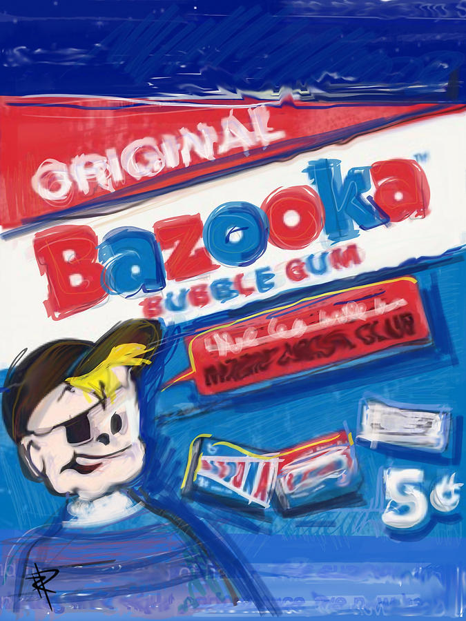 Bazooka Digital Art by Russell Pierce