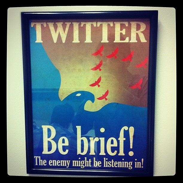 Be Brief, The Enemy Might Be Listening Photograph by Ryan Lee