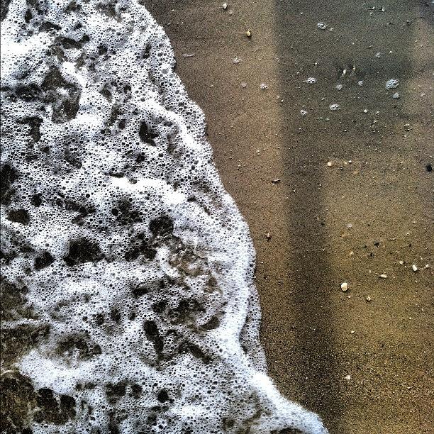 Beach Photograph - #beach #bay #water #tide #sand by Anthony Sclafani