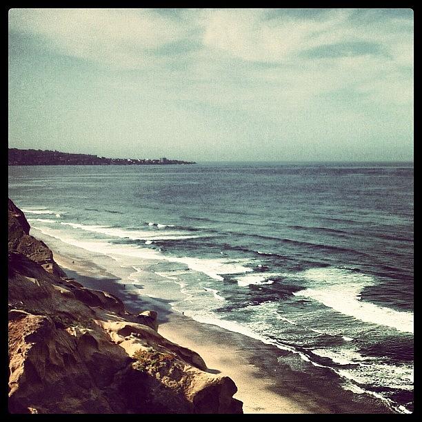 Nature Photograph - #beach #california #sandiego by Cassidy Taylor