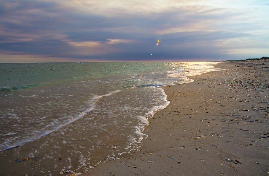 Paradise Photograph - Beach Evening by Betsy Knapp