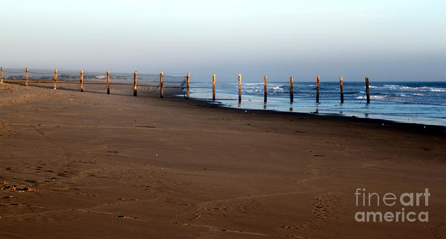 Beach Fence Photograph by Henrik Lehnerer