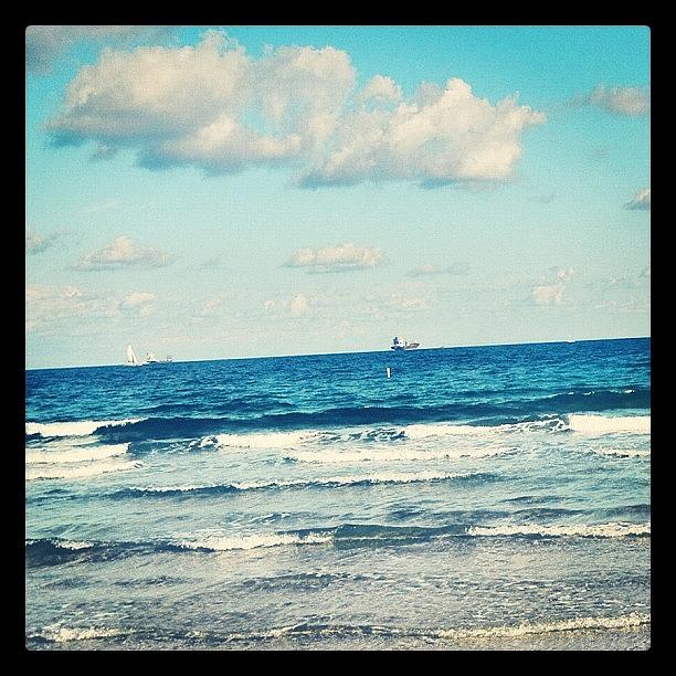 Beach Photograph - #beach #fl #florida #jan2012 #fll by Yiddy W