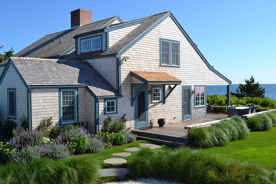 Beach Front Nantucket Photograph by Brian Burbic - Fine Art America