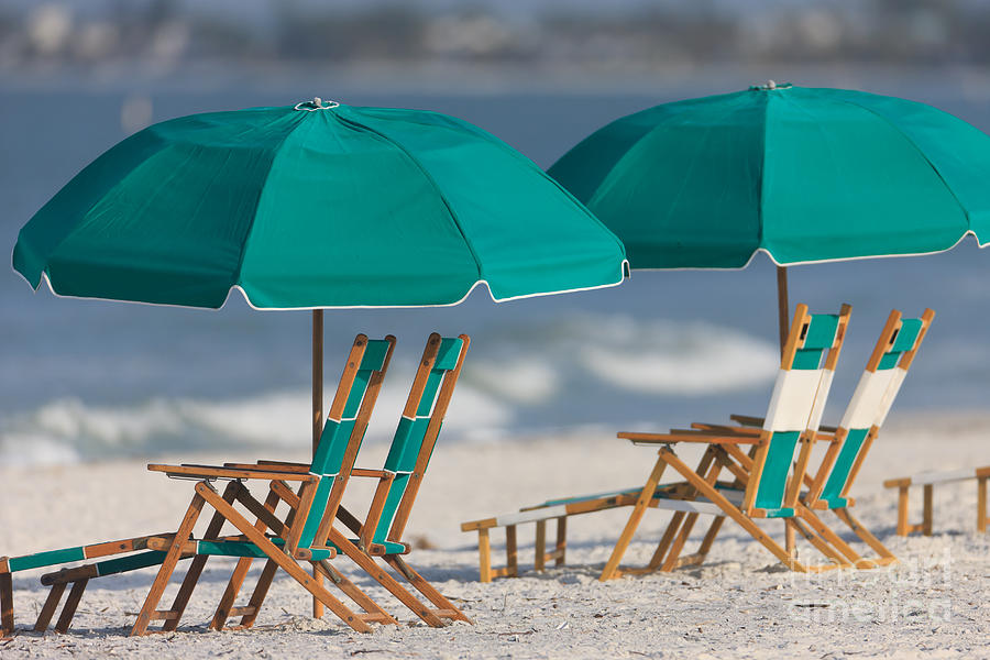 Beach Furniture I Photograph by Clarence Holmes