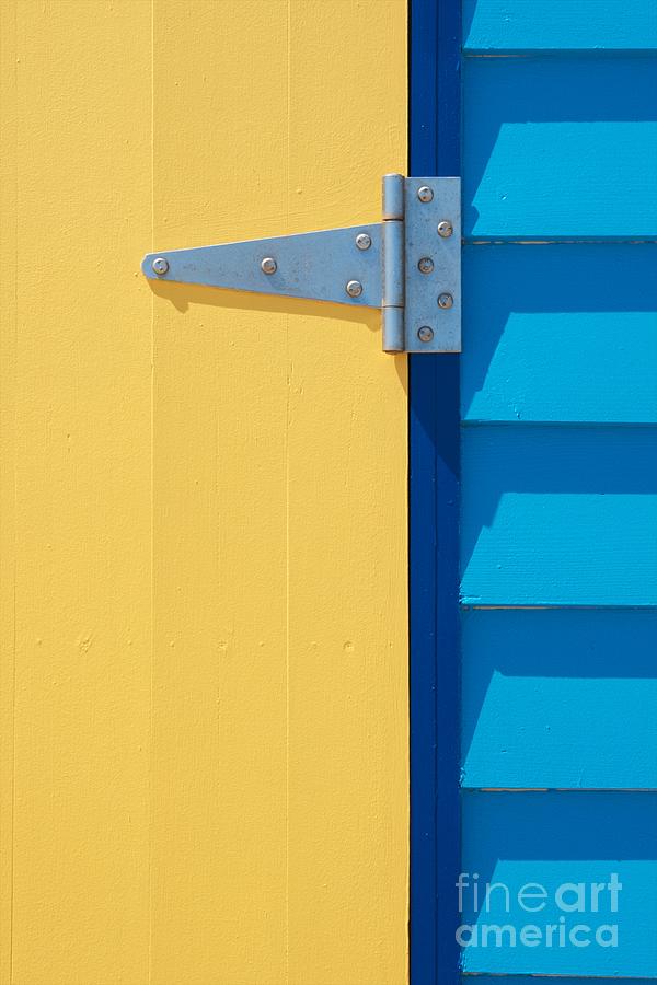 Summer Photograph - Beach House - Yellow Door II by Hideaki Sakurai
